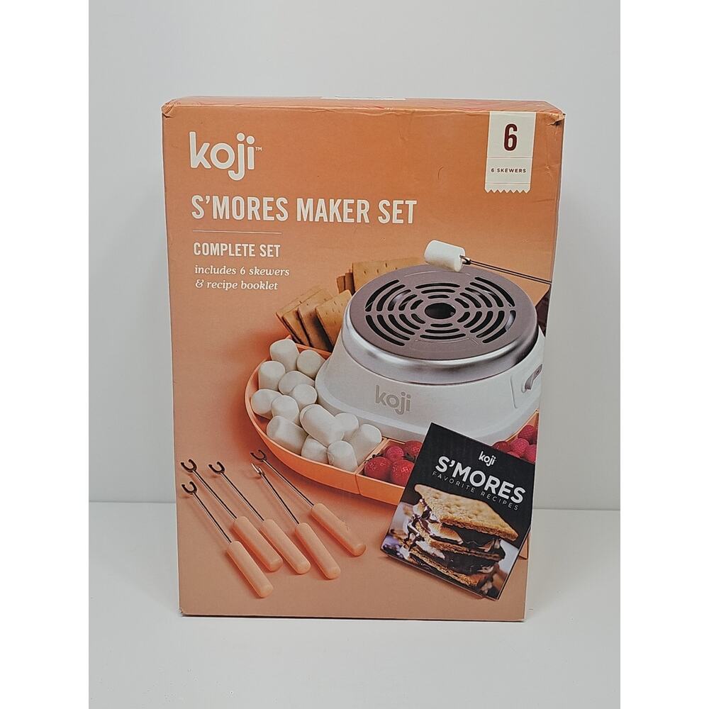 Koji S'mores Maker Set KJ032 NEW IN BOX
